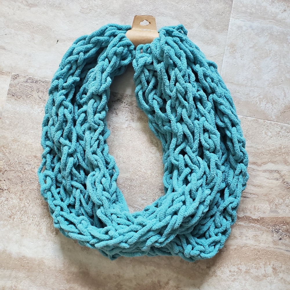 Teal Super Soft Infinity Scarf